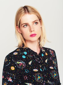 Actress Lucy Boynton