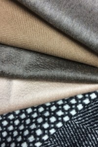 Fabrics shown at Milano Unica.