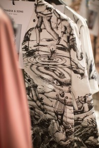Backstage at Ovadia and Sons Men's Spring 2018