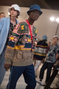 Backstage at Ovadia and Sons Men's Spring 2018