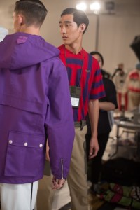 Backstage at Ovadia and Sons Men's Spring 2018