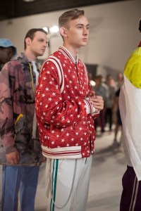 Backstage at Ovadia and Sons Men's Spring 2018