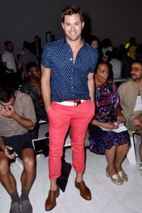 Front Row at Parke & Ronen Men's Spring 2018
