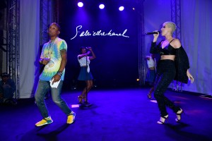 Pharrell Williams and Katy Perry