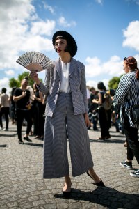 Street style at Paris Couture Week Fall 2017