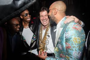 Jermaine Dupri, Doug E Fresh, Frederic de Narp and Swizz Beatz.