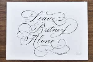 Calligraphy by Heather Rohnert