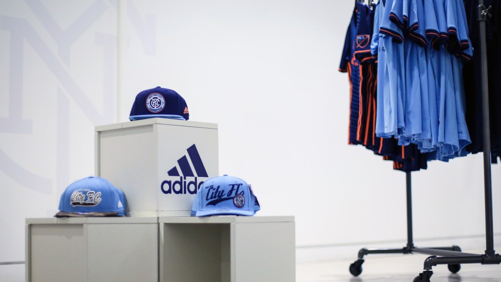 A look inside the NYCFC pop-up.