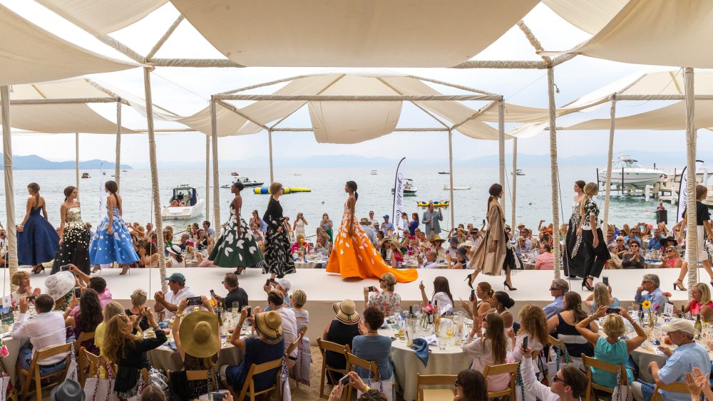 INCLINE VILLAGE, CA - August 5 -  Runway attends Saks Fifth Avenue & The League to Save Lake Tahoe Present Oscar de la Renta at Lake Tahoe on August 5th 2017 at The Schumacher Family Home in Incline Village, CA (Photo - Ando Caulfield for Drew Altizer Photography)