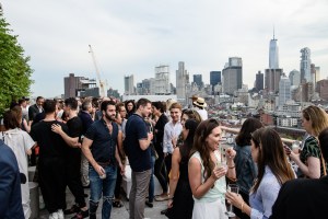 The atmosphere at the party. 