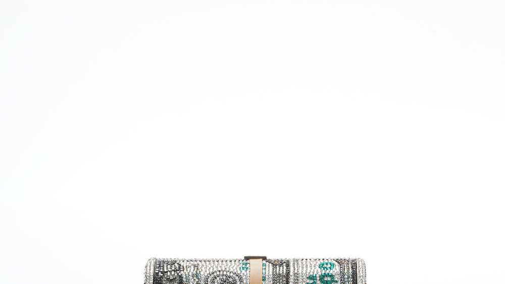 Alexander Wang’s limited edition money roll bag by Judith Leiber. 