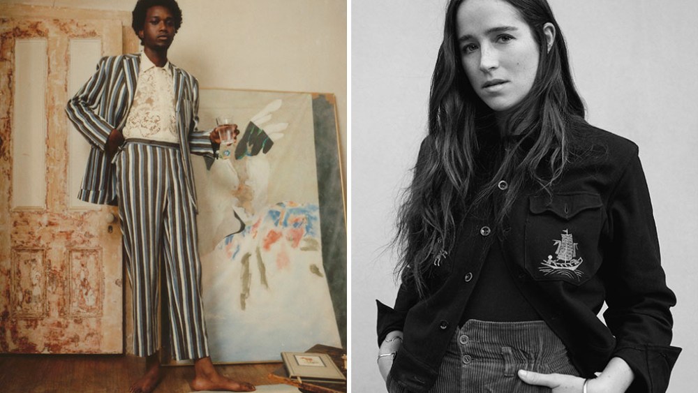 A look from Bode and designer Emily Adams Bode.