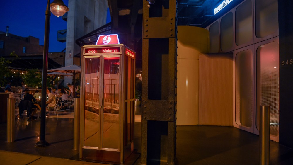 The Standard Hotel Installs Politically Charged Phone Booth