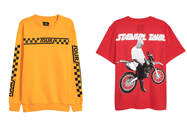 New Justin Bieber Purpose Tour Merch Lands at H&M