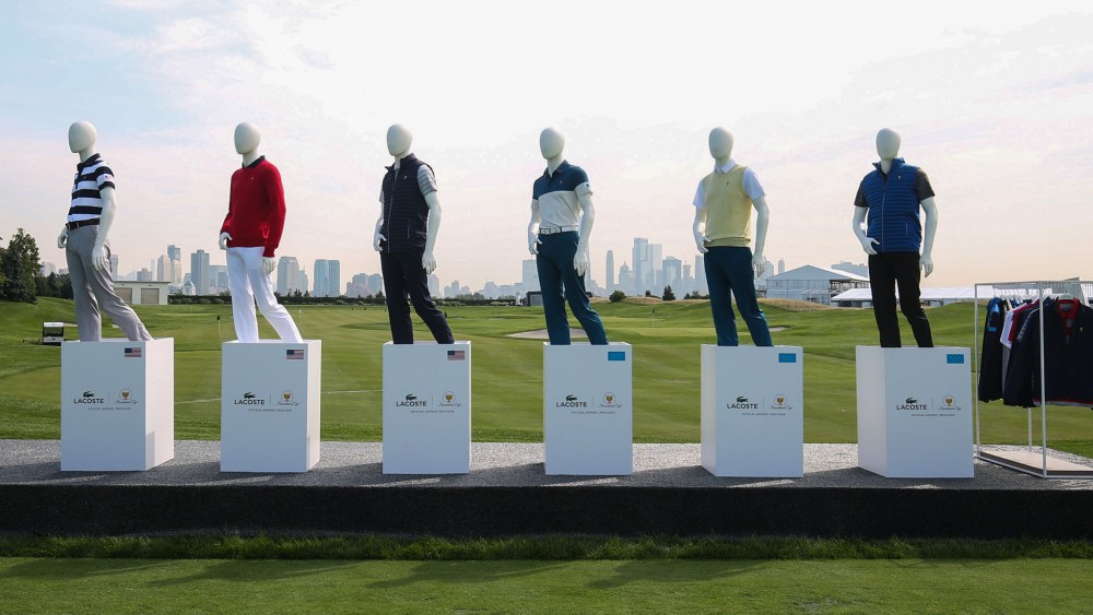 Lacoste Presidents Cup uniforms.
