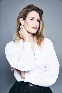 Laura dern in a Bassike skirt and top.