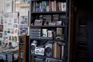 A look at Leslie Wayne's studio.