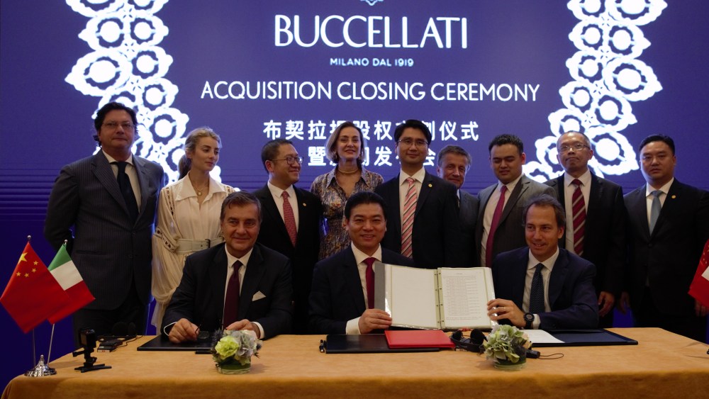 Buccellati Acquisition Closing Ceremony
