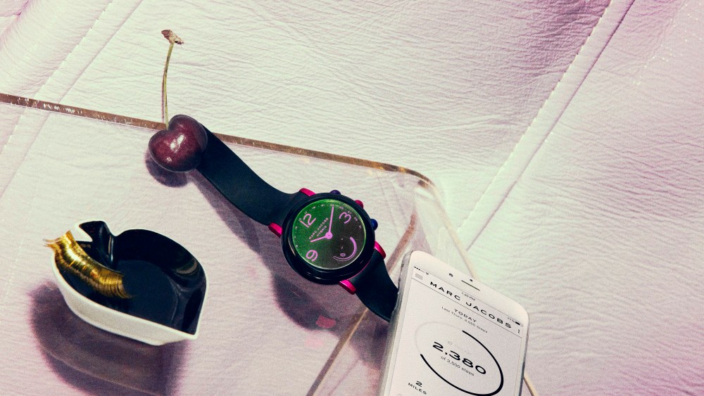 Marc Jacobs launches hybrid smartwatch.