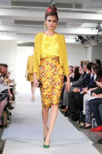 Cara DelevingneOscar de la Renta Fashion show, Spring Summer 2013, Mercedes-Benz Fashion Week, New York, America - 11 Sep 2012