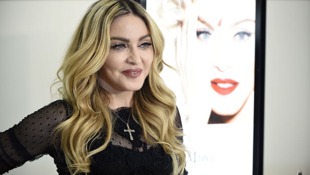 Us Singer Songwriter and Actress Madonna Poses During a Promotional Event in Tokyo Japan 15 February 2016 the Event was to Promote 'Mdna Skin' Skin Care Brand a Cosmetic Line Created by Madonna in Collaboration with Mtg Japan TokyoJapan People Madonna - Feb 2016