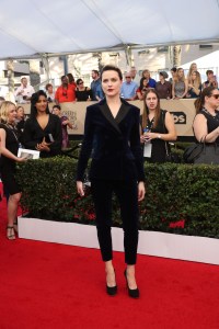 Evan Rachel WoodThe 23rd Annual Screen Actors Guild Awards, Arrivals, Los Angeles, USA - 29 Jan 2017WEARING ALTUZARRA