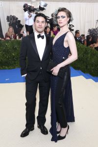 Joseph Altuzarra, Evan Rachel WoodThe Costume Institute Benefit celebrating the opening of Rei Kawakubo/Comme des Garcons: Art of the In-Between, Arrivals, The Metropolitan Museum of Art, New York, USA - 01 May 2017