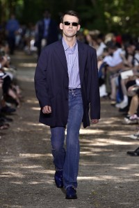 Model on the catwalkBalenciaga show, Runway, Spring Summer 2018, Paris Fashion Week Men's, France - 21 Jun 2017