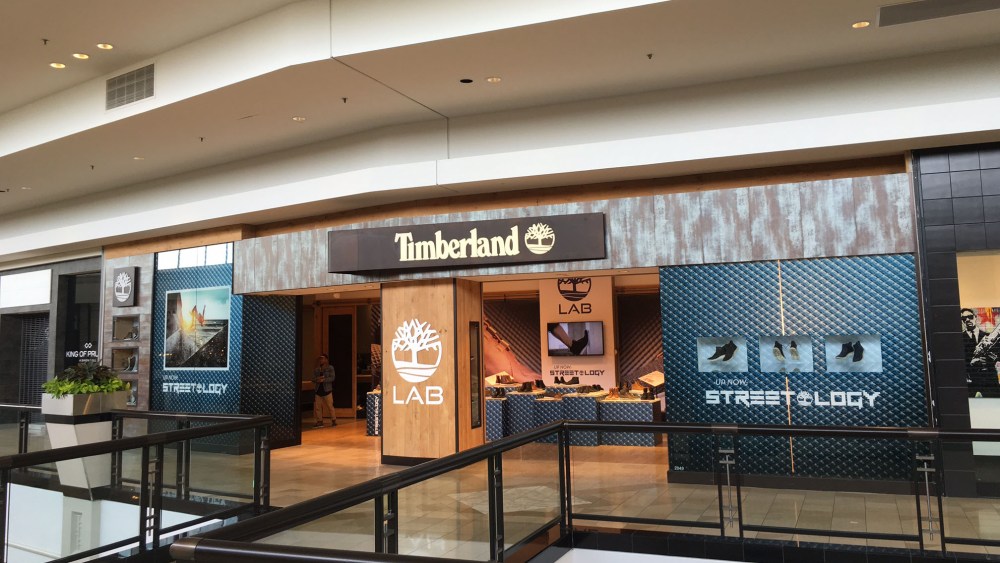 A look inside the new Timberland Tree Lab store.