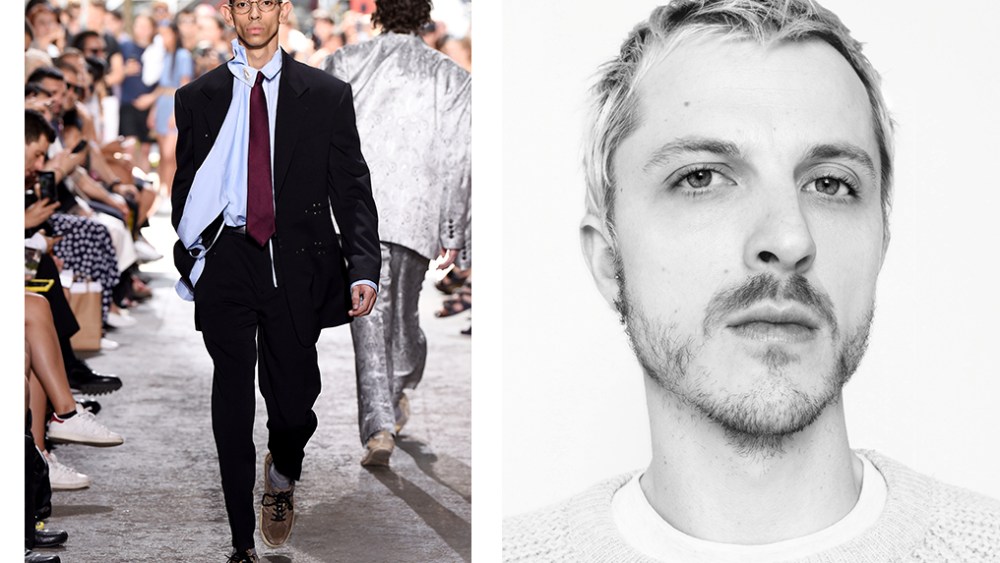 A look from Y/Project and designer Glenn Martens.