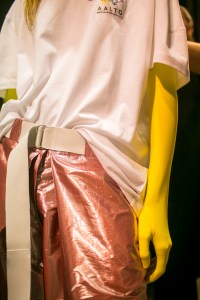 Backstage at Aalto RTW Spring 2018