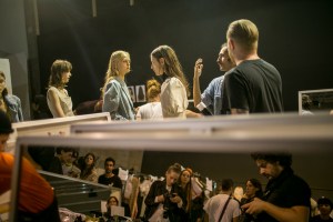 Backstage at Aalto RTW Spring 2018