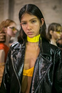 Backstage at Aalto RTW Spring 2018