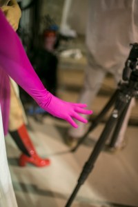 Backstage at Aalto RTW Spring 2018