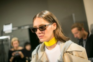 Backstage at Aalto RTW Spring 2018
