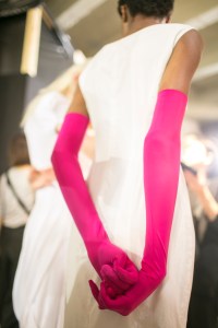 Backstage at Aalto RTW Spring 2018