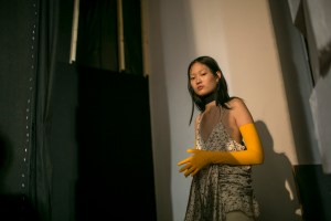 Backstage at Aalto RTW Spring 2018