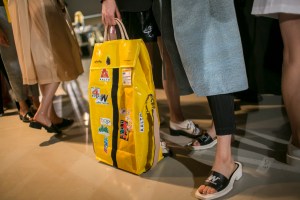 Backstage at Aalto RTW Spring 2018