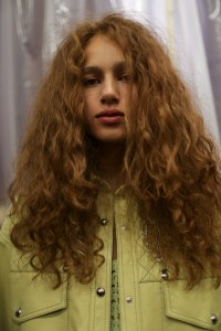 Backstage at Acné Studios RTW Spring 2018