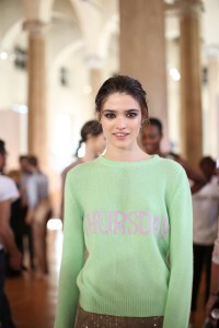 Backstage at Alberta Ferretti RTW Spring 2018