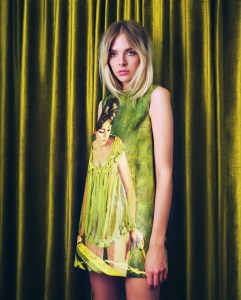 Amanda Wall in Prada for Purple Magazine.