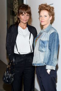 Helena Christensen and Maiken LauritsenArt and Commerce: The Exhibition, Spring Summer 2018, New York Fashion Week, USA - 08 Sep 2017