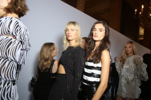 Backstage at Balmain RTW Spring 2018
