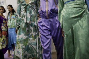 Backstage at Peter Pilotto RTW Spring 2018