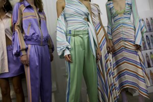 Backstage at Peter Pilotto RTW Spring 2018