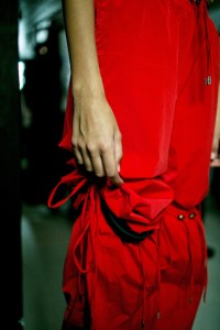 Backstage at Y/Project RTW Spring 2018