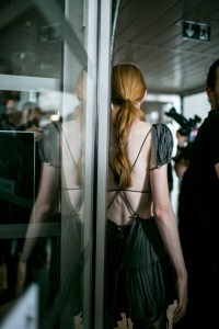 Backstage at Y/Project RTW Spring 2018