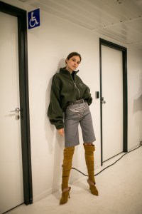 Backstage at Y/Project RTW Spring 2018