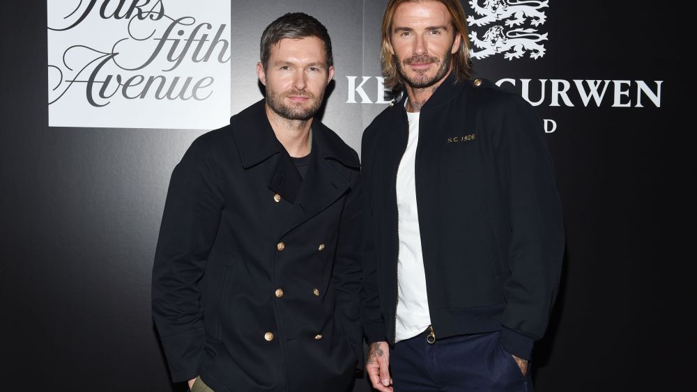 Daniel Kearns and David BeckhamKent & Curwen x Saks Fifth Ave cocktail party, Spring Summer 2018, New York Fashion Week, USA - 11 Sep 2017