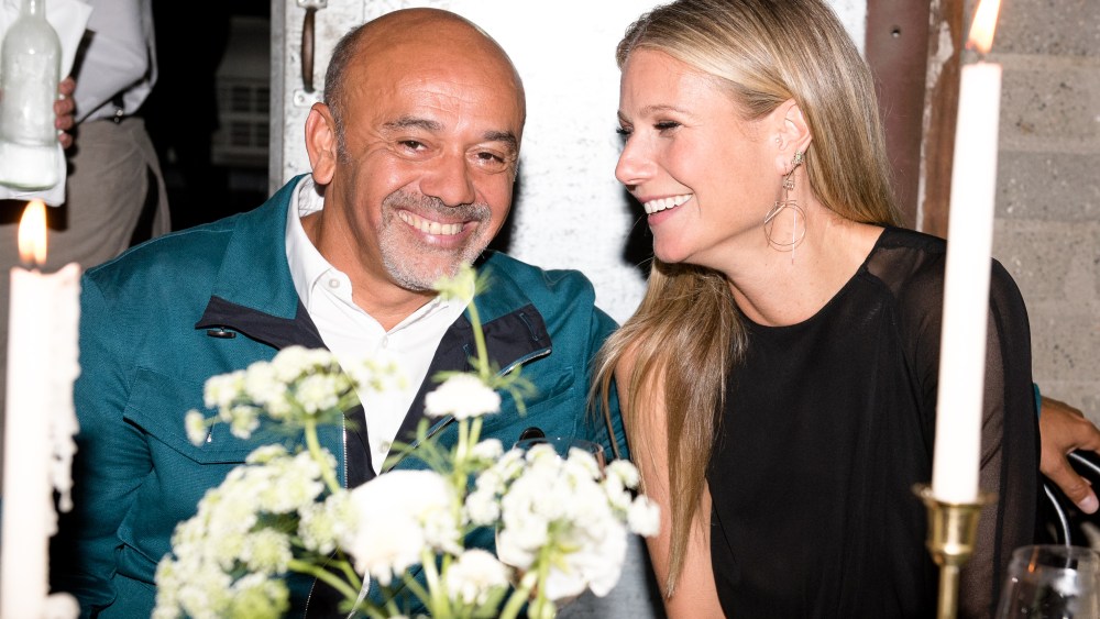 Christian Louboutin, Gwyneth Paltrow